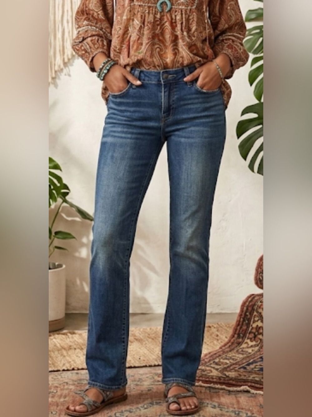 Lucky Brand Lolita Boot Jeans Medium-Dark Wash Women’s Size 10/30